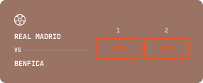 Real Madrid vs Benfica