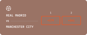 Real Madrid vs Man City